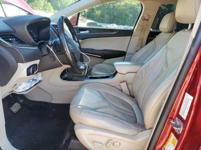 5LMCJ3D93HUL30961 - 2017 LINCOLN MKC RESERVE BURGUNDY photo 7