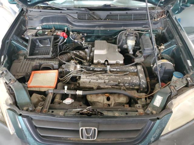 JHLRD1863YS005240 - 2000 HONDA CR-V EX GREEN photo 11