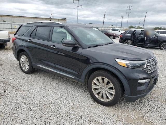 1FMSK8FH3LGA66662 - 2020 FORD EXPLORER LIMITED BLACK photo 4