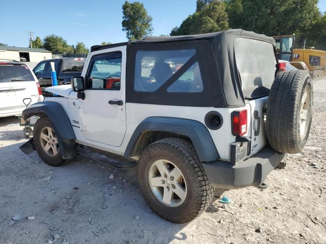 1C4AJWAG5CL220348 - 2012 JEEP WRANGLER SPORT WHITE photo 2