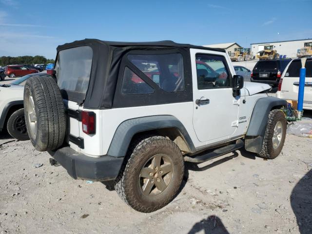 1C4AJWAG5CL220348 - 2012 JEEP WRANGLER SPORT WHITE photo 3