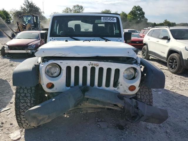 1C4AJWAG5CL220348 - 2012 JEEP WRANGLER SPORT WHITE photo 5