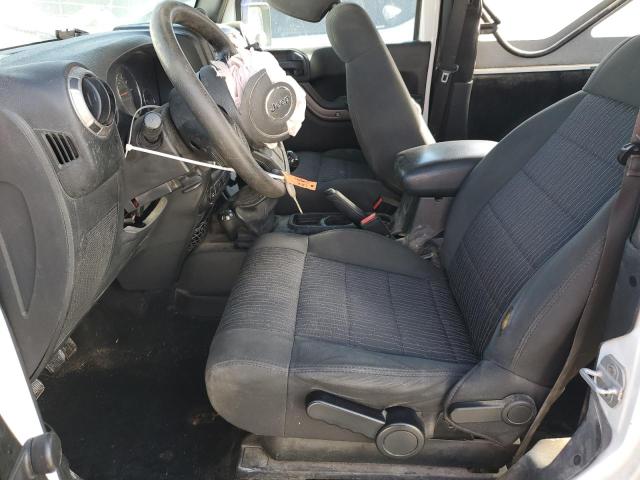 1C4AJWAG5CL220348 - 2012 JEEP WRANGLER SPORT WHITE photo 7