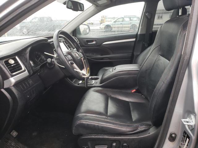 5TDJKRFH6GS272298 - 2016 TOYOTA HIGHLANDER XLE GRAY photo 7