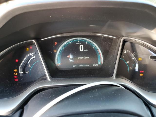 19XFC1F79JE001670 - 2018 HONDA CIVIC EXL WHITE photo 9