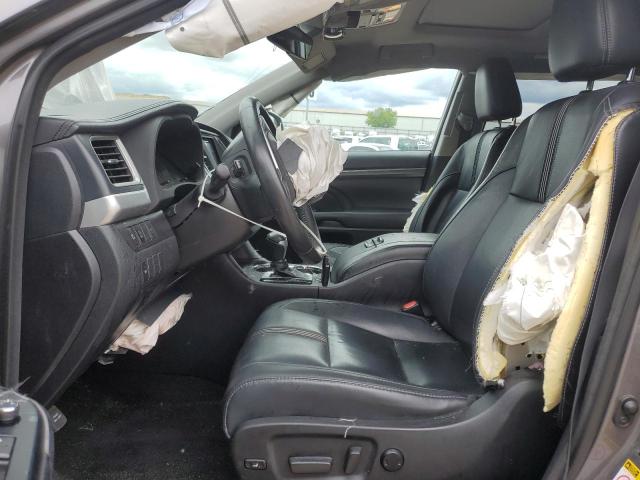 5TDKZRFH8JS536791 - 2018 TOYOTA HIGHLANDER SE ნაცრისფერი ფოტო 7