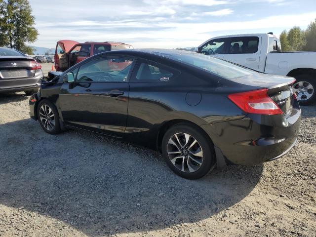 2HGFG3B81DH504599 - 2013 HONDA CIVIC EX BLACK photo 2