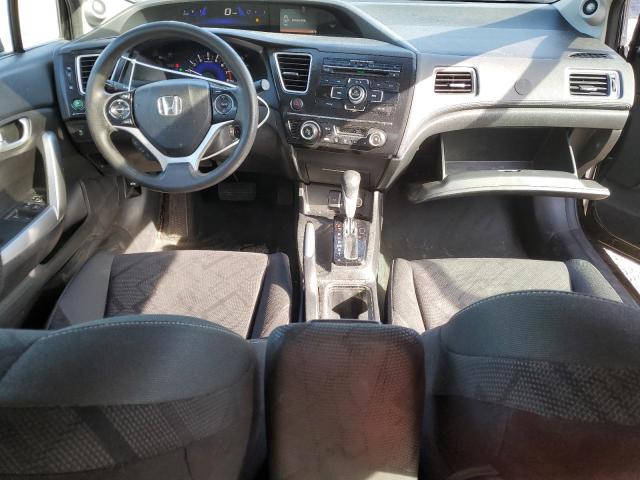 2HGFG3B81DH504599 - 2013 HONDA CIVIC EX BLACK photo 8