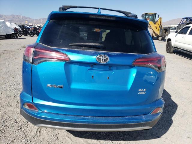 JTMRFREV8JD229325 - 2018 TOYOTA RAV4 ADVENTURE BLUE photo 6