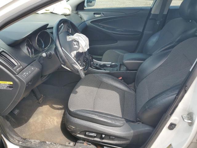 5NPEC4AC6DH616663 - 2013 HYUNDAI SONATA SE WHITE photo 7