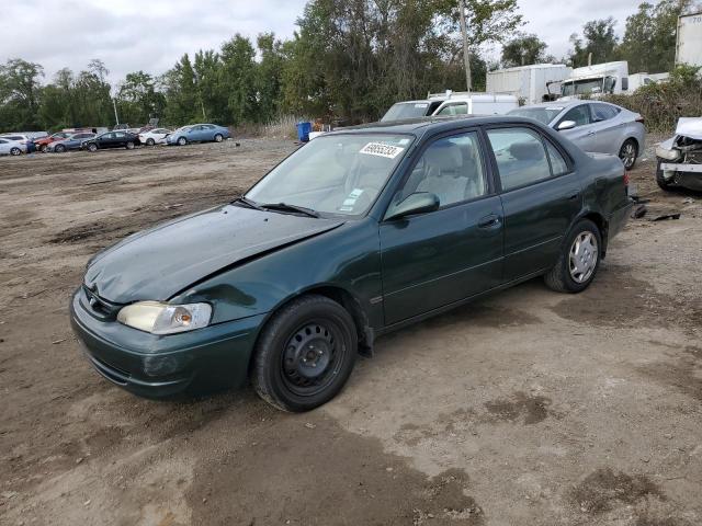 2T1BR18E9YC352032 - 2000 TOYOTA COROLLA VE GREEN photo 1