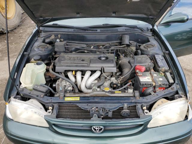 2T1BR18E9YC352032 - 2000 TOYOTA COROLLA VE GREEN photo 11