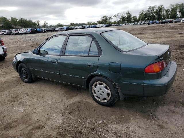 2T1BR18E9YC352032 - 2000 TOYOTA COROLLA VE GREEN photo 2