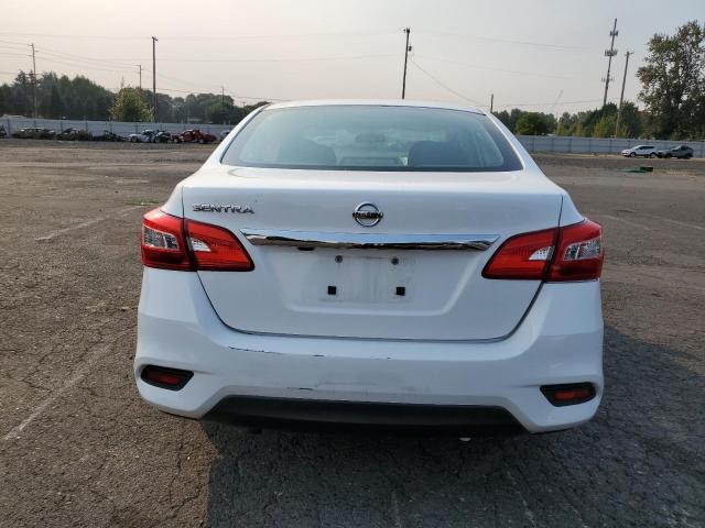 3N1AB7AP2KY375127 - 2019 NISSAN SENTRA S WHITE photo 6