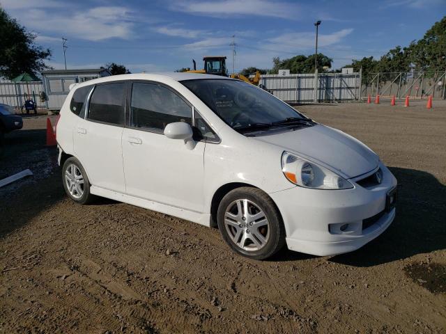 JHMGD38627S062414 - 2007 HONDA FIT S 白色 照片 4