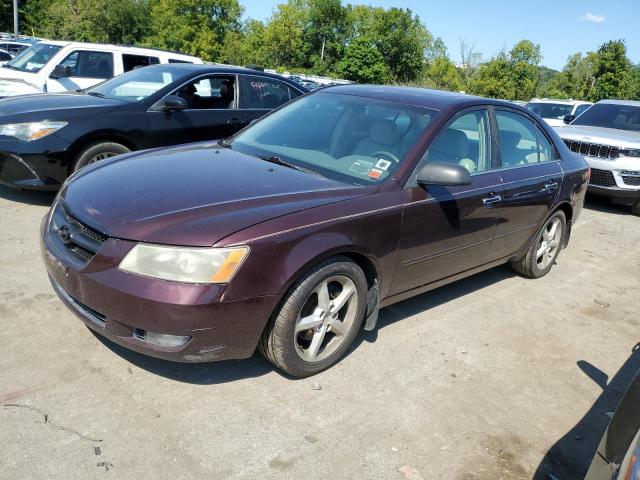 5NPEU46F76H089140 - 2006 HYUNDAI SONATA GLS PURPLE photo 1