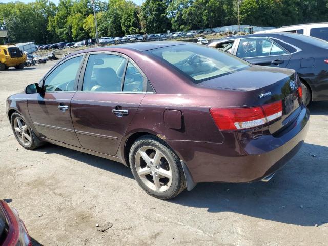 5NPEU46F76H089140 - 2006 HYUNDAI SONATA GLS PURPLE photo 2