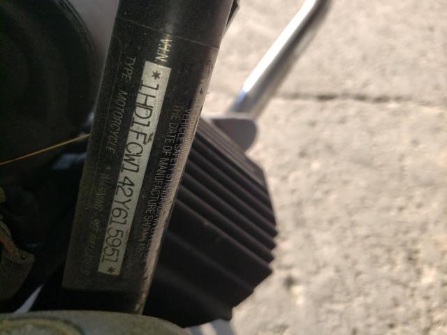 1HD1FCW142Y615951 - 2002 HARLEY-DAVIDSON FLHTCUI 蓝色 照片 10