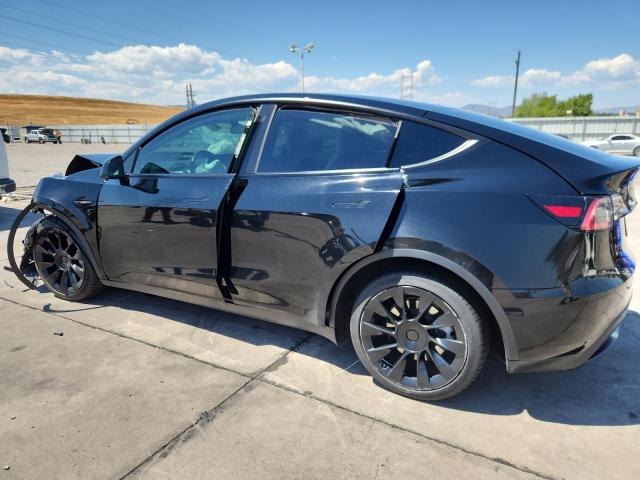 5YJYGDEE6MF120287 - 2021 TESLA MODEL Y BLACK photo 2