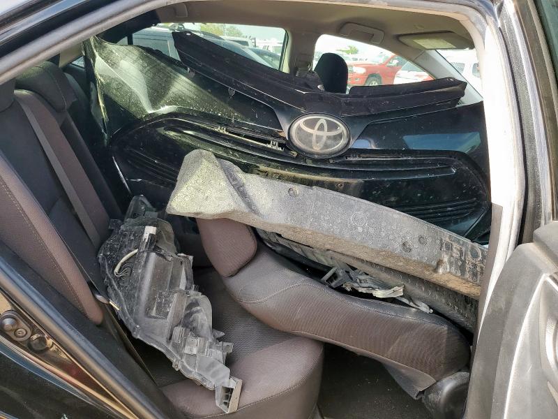 5YFBURHE1KP947154 - 2019 TOYOTA COROLLA L BLACK photo 10