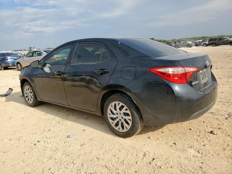 5YFBURHE1KP947154 - 2019 TOYOTA COROLLA L BLACK photo 2