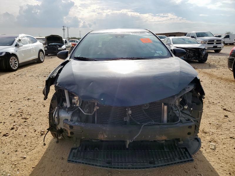 5YFBURHE1KP947154 - 2019 TOYOTA COROLLA L BLACK photo 5