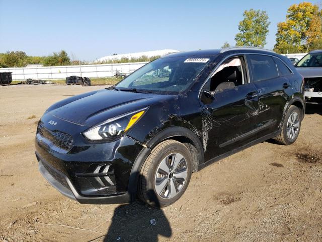 KNDCB3LC3N5535784 - 2022 KIA NIRO LX BLACK photo 1