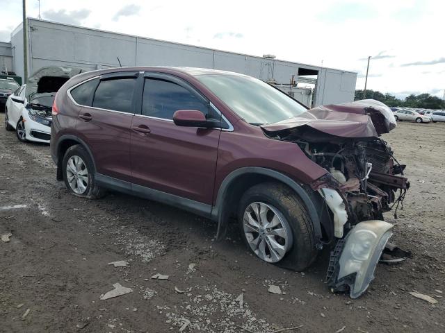 5J6RM4H58DL037458 - 2013 HONDA CR-V EX BURGUNDY photo 4