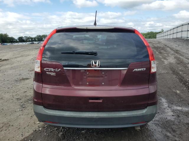 5J6RM4H58DL037458 - 2013 HONDA CR-V EX BURGUNDY photo 6