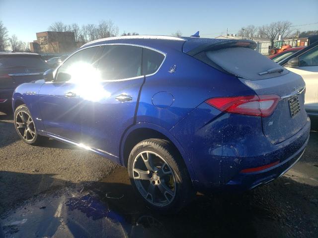 ZN661XUL6JX293527 - 2018 MASERATI LEVANTE LUXURY BLUE photo 2