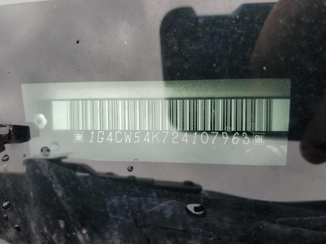 1G4CW54K724107963 - 2002 BUICK PARK AVENU GOLD photo 12