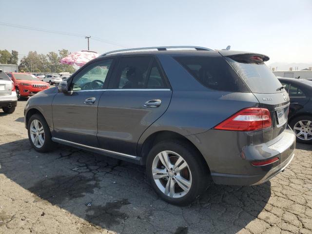 4JGDA5HB3EA407339 - 2014 MERCEDES-BENZ ML 350 4MATIC GRAY photo 2