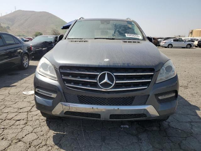4JGDA5HB3EA407339 - 2014 MERCEDES-BENZ ML 350 4MATIC GRAY photo 5