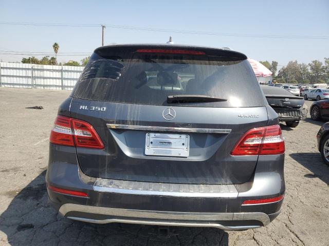 4JGDA5HB3EA407339 - 2014 MERCEDES-BENZ ML 350 4MATIC GRAY photo 6
