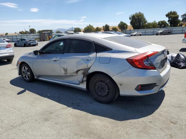 2HGFC2F60KH592069 - 2019 HONDA CIVIC LX SILVER photo 2
