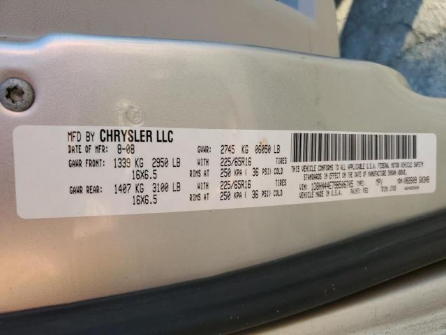 1D8HN44E79B506705 - 2009 DODGE GRAND CARA SE GRAY photo 13