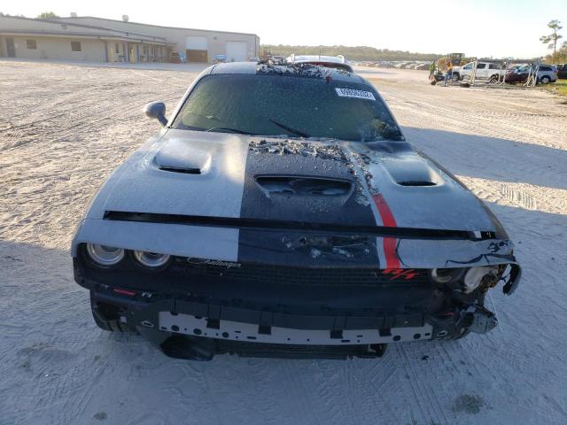 2C3CDZFJ2MH596532 - 2021 DODGE CHALLENGER R/T SCAT PACK GRAY photo 5