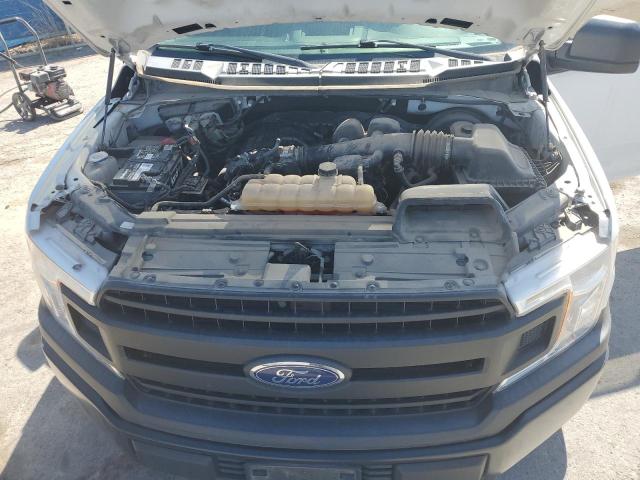 1FTEX1CB8JKF31425 - 2018 FORD F150 SUPER CAB WHITE photo 11