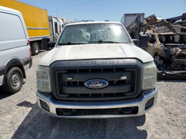 1FT8W3AT0FEB32893 - 2015 FORD F350 SUPER DUTY WHITE photo 5