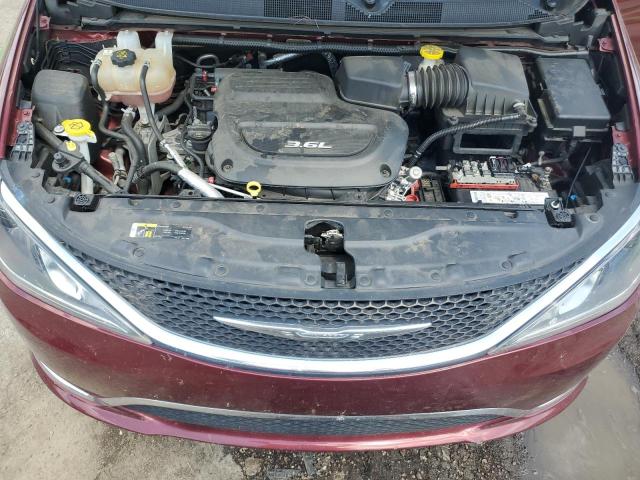 2C4RC1BG1JR269565 - 2018 CHRYSLER PACIFICA TOURING L برغندي صورة 12