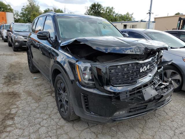 5XYP5DHCXNG237487 - 2022 KIA TELLURIDE SX BLACK photo 4