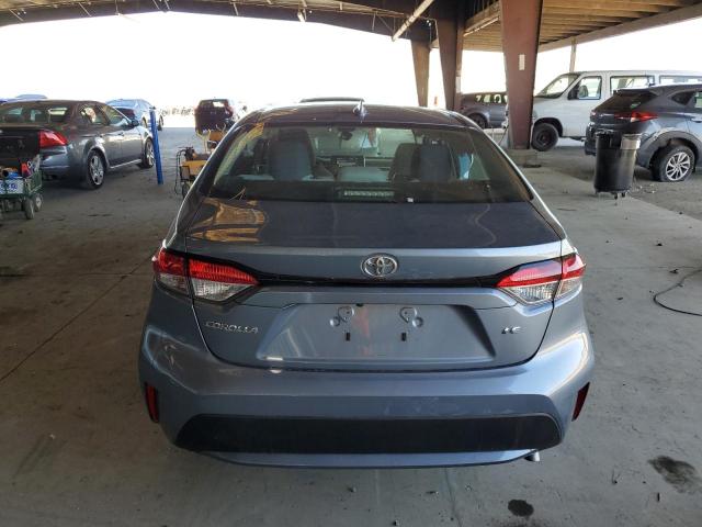 5YFEPRAE9LP028079 - 2020 TOYOTA COROLLA LE SILVER photo 6