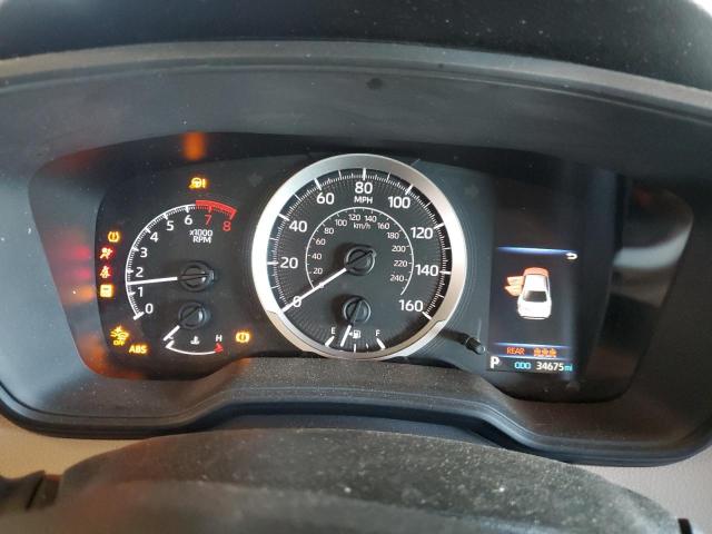 5YFEPRAE9LP028079 - 2020 TOYOTA COROLLA LE SILVER photo 9