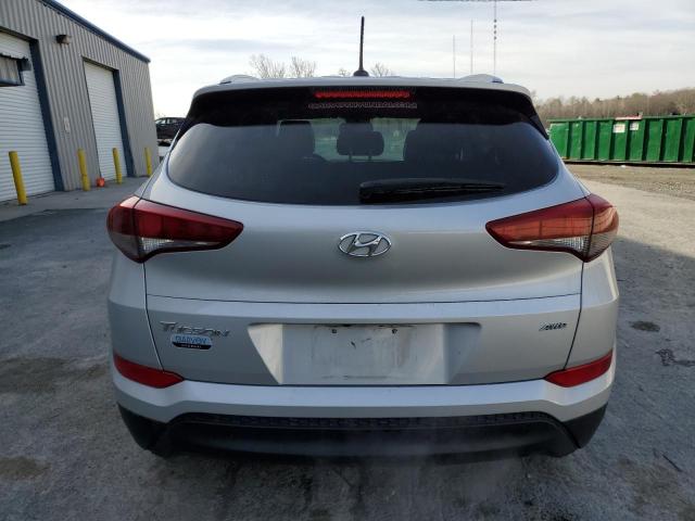 KM8J3CA42GU139964 - 2016 HYUNDAI TUCSON LIMITED SILVER photo 6