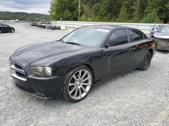 2C3CDXBG4CH121736 - 2012 DODGE CHARGER SE BLACK photo 1