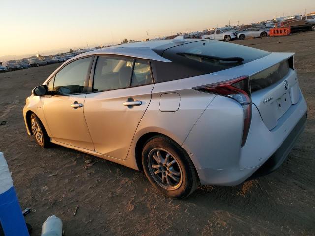 JTDKBRFU8J3602436 - 2018 TOYOTA PRIUS SILVER photo 2