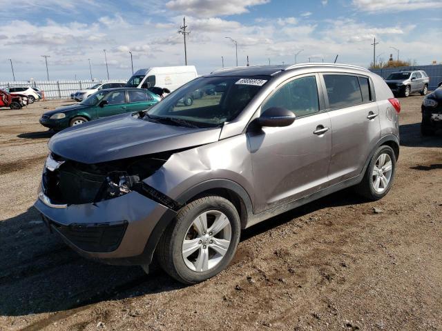 KNDPB3A23D7402425 - 2013 KIA SPORTAGE BASE GRAY photo 1