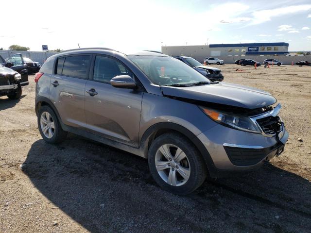 KNDPB3A23D7402425 - 2013 KIA SPORTAGE BASE GRAY photo 4