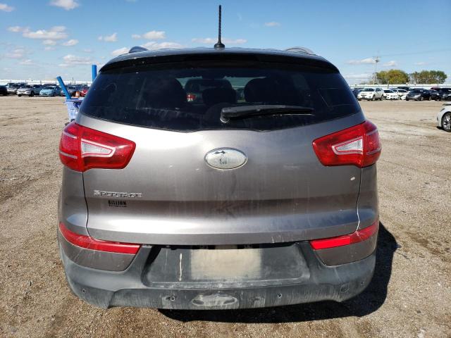 KNDPB3A23D7402425 - 2013 KIA SPORTAGE BASE GRAY photo 6