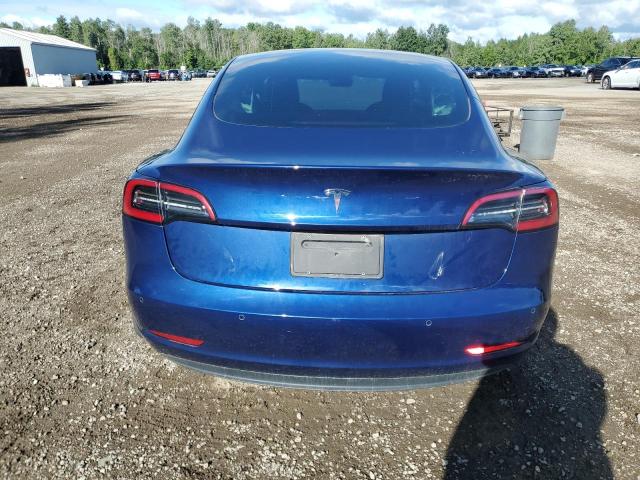 5YJ3E1EA1NF354348 - 2022 TESLA MODEL 3 蓝色 照片 6